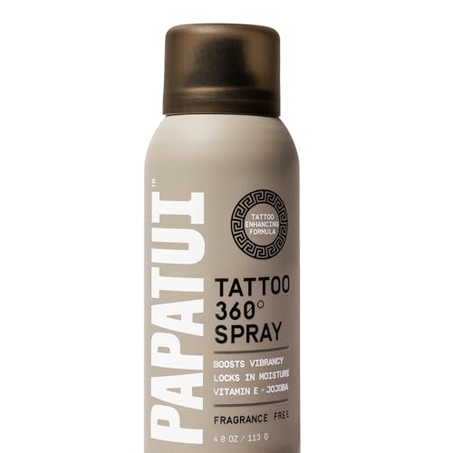 PAPATUI by Dwayne Johnson Enhancing Tattoo Balm | Revitalize, Protect and Brighten Tattoos | Enhance Color and Contrast, Instant Hydration, Fast Absorption | Made with Vitamin E | Fragrance-Free | 2oz