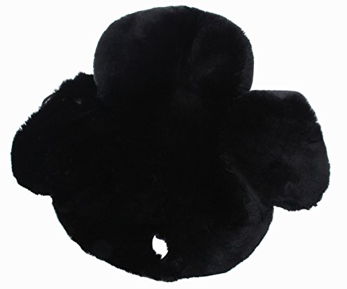 Merauno Funda de asiento de piel de cordero Western Merino (negro)