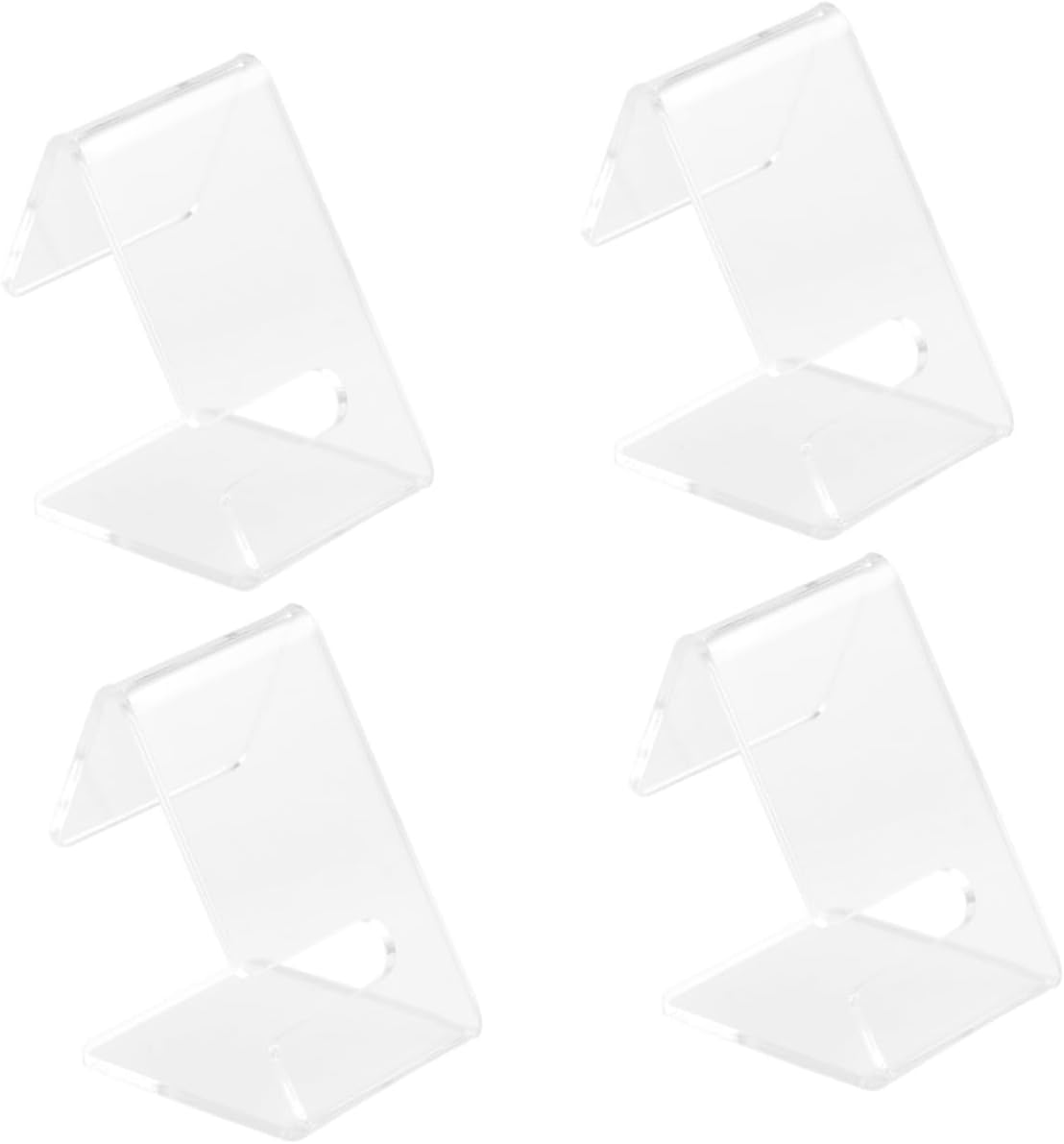 COLLBATH 8pcs Acrylic Watch Display Stand Eye-catching Holder for Watches Bracelets Cuffs for Showcasing Your Stores