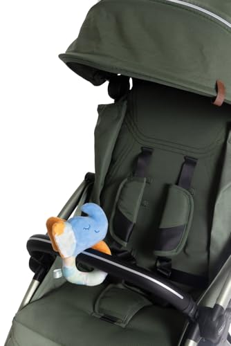 Chicco Jouet Doux avec Hochet Dinosaure Peluche en Tissu Doux Recyclé avec Un Hochet à 'Intérieur Facile à Saisir pour 'Attacher à Une Poussette ou Un Siège Auto 3 - vue 3