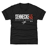 500 LEVEL Beckett Sennecke Anaheim Elite Youth Shirt (Tri Black, 14-16Y X-Large)
