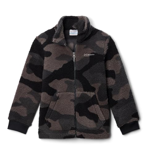 Image of Columbia Kids Rugged Ridge Ii Printed Sherpa Full Zip (little Kid /Big Kid)