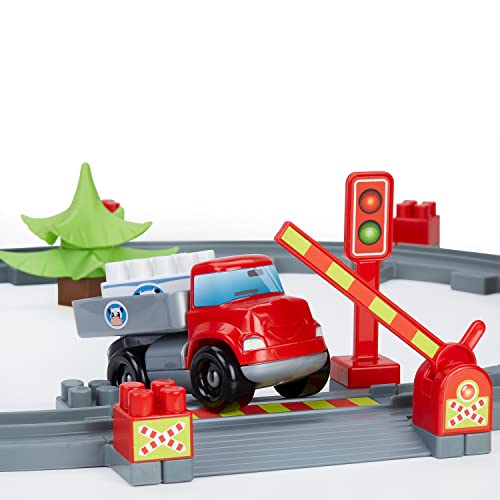Jouets Ecoiffier - 3067 - Train - Jeu de Construction pour Enfant - Abrick - Dès 18 Mois - Fabriqué en France