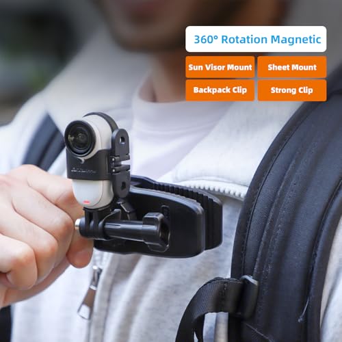 Sinyutia Magnetic Backpack Clip Mount for DJI Osmo/Gopro Hero Accessories by Sinyutia - Used condition - Image 2