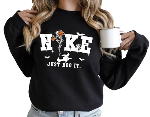 Affect Design Studio Boo Shirt, Funny Halloween Sweatshirt For Women Or Men, Boo Shirt, Vintage Skeleton Pumpkin Shirt, Crewneck Gift For Her, Sweater Gift For Him cover