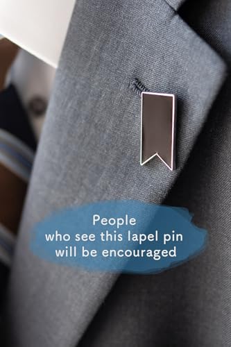 Image of Awareness Ribbon Lapel Pin Ribbon Support Colors Brooch Pin Badges