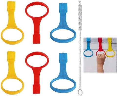 Anelli Per Maniglie Box Bambini - 8 Pezzi Multicolore Per Culle E Lettini, Aiuto Per Imparare A Stare In Piedi - Foto 6