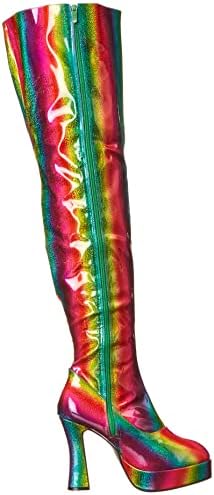Ellie Shoes Women's 557-RAYA Over-The-Knee Boot, Rainbow, 12 | Image 5