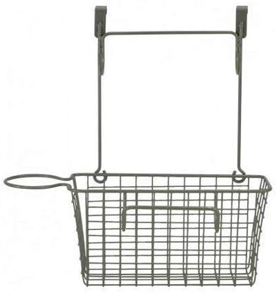 Miniatura 2 de Spectrum Grid - Estación de estilo sobre el gabinete (capa de polvo de níquel satinado), organizador mediano para baño y debajo del fregadero para