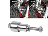 😎Processing: CNC-machined NICECNC PDS Herramienta de Prensa para cojinetes de Amortiguador Inferior de suspensión Trasera Compatible con KTM EXC EXCF XCW 125 200 250 300 350 400 450 500 2017-2022 Shock Bearing Press Tool