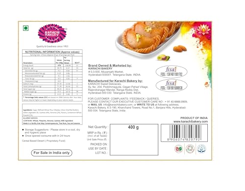 Image of Karachi Bakery Gujiya Mithai 400g