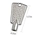 3 Pack 216702900 Freezer Door Key for Frigidaire Kenmore AP4071414 PS2061565 AP2113733 AP4301346 PS1991481 06599905 08037402 12849(Metal)