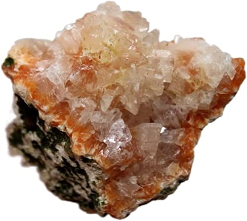 Apophyllite orange de qualité supérieure, cristal de quartz unique - 6