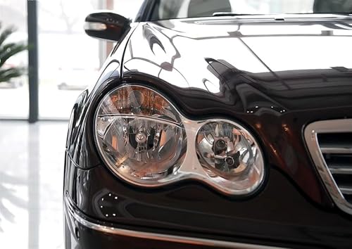 Couvercle lentille phare Benz C280 finition cristal polycarbonate