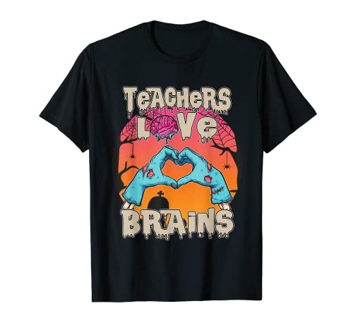 Divertido disfraz de Halloween para todos los profesores Camiseta