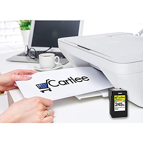 Cartlee 1 Black Remanufactured Pg-245Xl High Yield Ink Cartridges Replacement For Ip2820 Mg2420 Mg2920 Mg2922 Mg2520 Mg2924 Mx492 - Shows Ink Level #TOP7