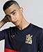 PUMA RCB 2025 Men's Fan Cricket Jersey, PUMA Navy-Flame Scarlet (US, Alpha, Large, Regular, Regular, Puma Navy-Flame Scarlet)