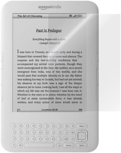 ArmorSuit MilitaryShield - Protector de pantalla para teclado Tienda Kindle 3G, cobertura máxima, película transparente HD antiburbujas