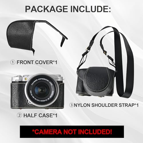 Funda protectora para cámara Fujifilm XM5 negra miniatura 6