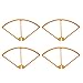 perfeclan 4 Pezzi Syma X8C X8W X8G X8HW Ricambi Accessori Guard Eliche Prop Guard - Arancia, Come descritto