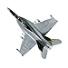 HANGHANG 1/100 Scale F/A-18 Hornet Strike Fighter Plane Metal Fighter Military Model Diecast Plane Model for Collection or Gift