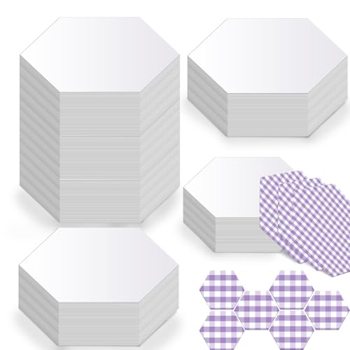 Veroave Quilting Templates, 600 Count 1 Inch Sewing Pattern Paper