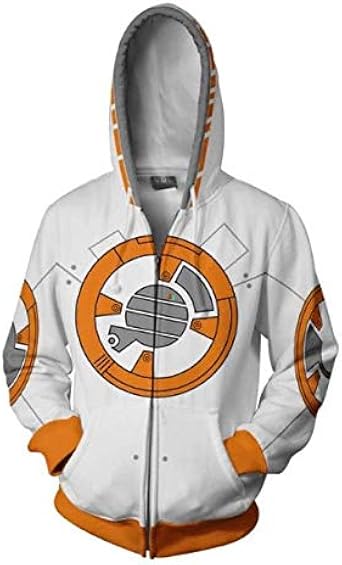 Amazon.com: SW9 Darth Vader - Sudadera con capucha para hombre |  Stormtrooper | Poe Dameron | BB-8 | R2D2 Cosplay con cremallera : Ropa,  Zapatos y Joyería