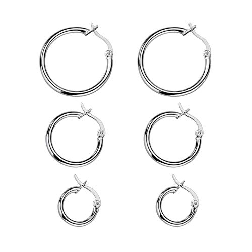 Boucles d'oreilles grand cercle pour look tendance yc622