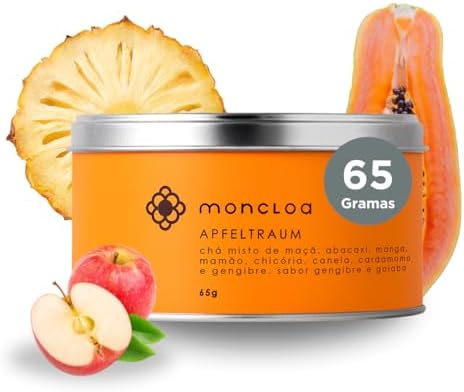 Moncloa Chá - Apfeltraum - - Chá Misto De Maçã Abacaxi Papaia E M...