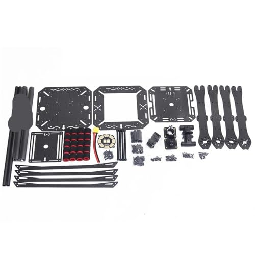 Cadre de drone FPV 550mm ZD550 anti-vibration avec train d'atterrissage pour vol stable