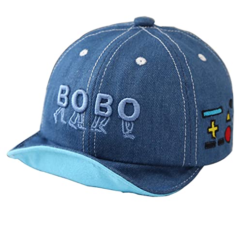 Baby Boy Baseball Cap Sunhat Sun Protection Hat Baby Duck Cap Snapback Trucker Hat Cap Ages 5-18 Months Kids Baseball Cap