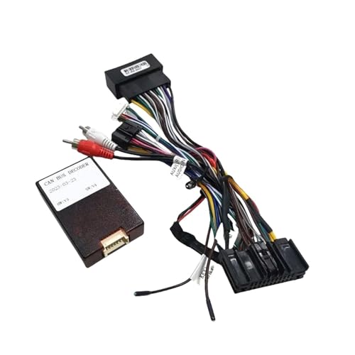 Adaptateur de faisceau de câbles 16 broches et décodeur Canbus pour Ford Mustang 2015-2020