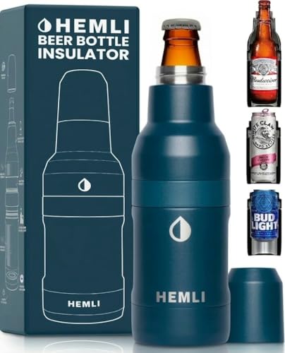 Hemli Beer Bottle Cooler - Silver
