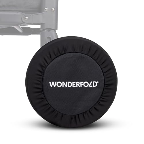WONDERFOLD Stroller Wagon Wheel Covers - Simple, Secure, Machine-Washable Wagon Stroller Accessories - Compatible with W-Series Original/Elite