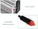 NECULAMAT Inversor de Corriente Coche 12V DC a 220V AC 350W con...