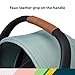 Safety 1st® onBoard™ Slide DLX Infant Car Seat w/SafetySlide™ Base, Easy-Install Rigid Latch, Lightweight Rear-Facing Seat, Newborn Carrier, Extra-Large Canopy, Travel System Ready, Dusty Green