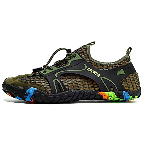 LLTMALL Men's Barefoot Aqua Water Hiking Shoes Quick Drying Outdoor Sneakers2