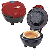 Cold Stone Creamery Waffle Maker, Mini Waffle Bowl Maker, Electric, Nonstick, 4 inch cooking surface