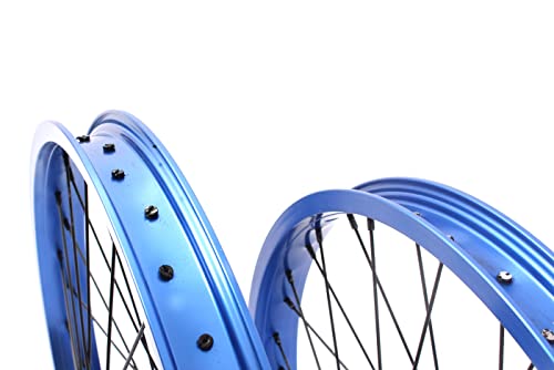 KHE Blue Anodised Aluminium Rims