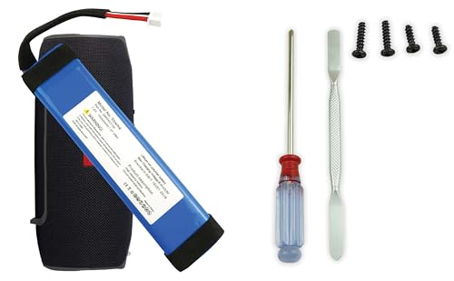 WirelessFinest Replacement Battery 10000mAh + Tool + Screws for JBL Xtreme Extreme 1 Portable Bluetooth Speaker Li-Polymer Part Number GSP0931134 Repair Fix Power Issue