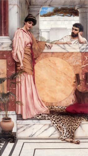 Toile décor art mural classique abstrait peinture 60x90cm