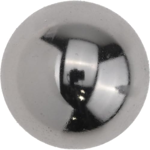SPI Chrome Steel Gage Ball, 1" Diameter, 0.0001 Inch Tolerance, Grade 25 Accuracy, 63 RC Hardness, AFBMA Certification