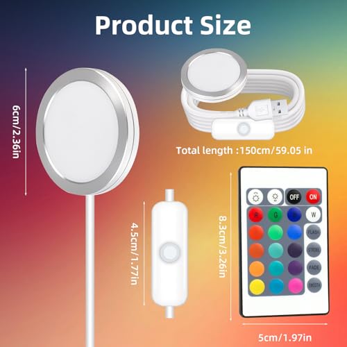 3D-printer LED Strip Lighting Kit, 16 soorten RGB-lampen voor Bambu Lab A1, A1mini, P1S, P1P, X1C, 3D-printer accessoires voor creatieve nachtlampmodellen, reserveonderdelen voor 3D-printer - Afbeelding 3