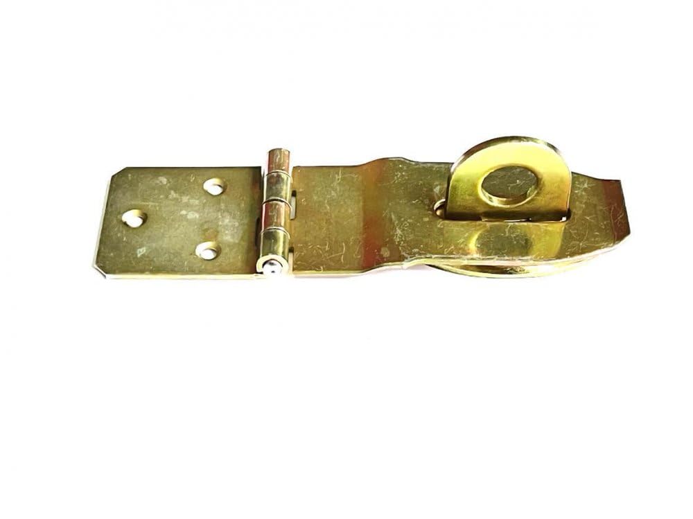 20 cerniere dritte 90 x 50 | oro galvanizzato, resistente alle intemperie e alla ruggine, per cassapanche, cantine, armadi, mobili