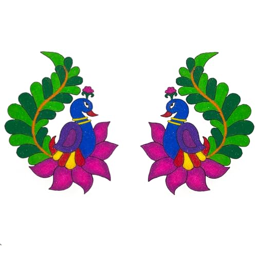 Peacock Ready Rangoli, Diwali Rangoli, R…