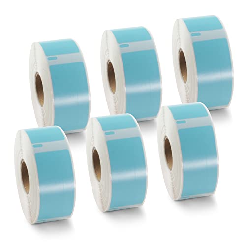 BETCKEY �J���[���x�� Dymo 1738595 (3/4�C���` x 2-1/2�C���`) �o�[�R�[�h/�t�@�C�����x�� Dymo LabelWriter Thermal 450 4XL Zebra �f�X�N�g�b�v�v�����^�[�ɑΉ� [6���[�� ���x��270