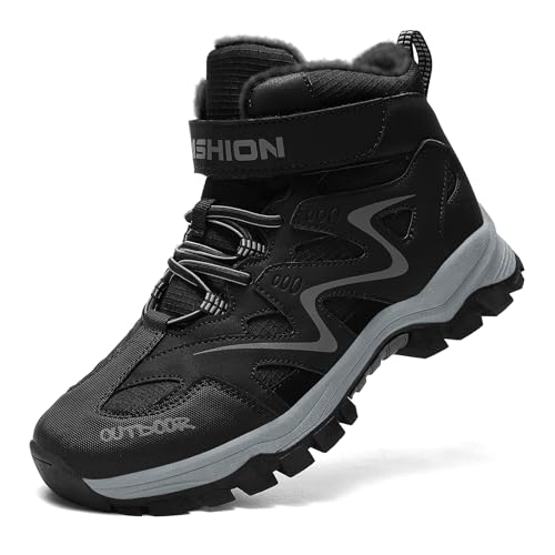 ASHION Winterschuhe Kinder Winterstiefel Jungen Mädchen...