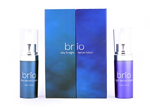 Brio Day And Night Anti Aging Serum – Best Skincare Face Serum & Eye Serum With Hyaluronic Acid And Vitamin C & E
