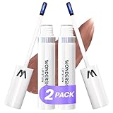 Wonderskin Wonder Blading Lip Stain Peel Off Masque, 2 Pack - Long Lasting, Waterproof & Transfer Proof Matte Brown Lip Tint Stain (Hush Masque)