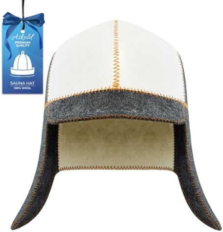 ASKOLD Wool Sauna Hat – Best Classic Felt Wool Sauna Hat